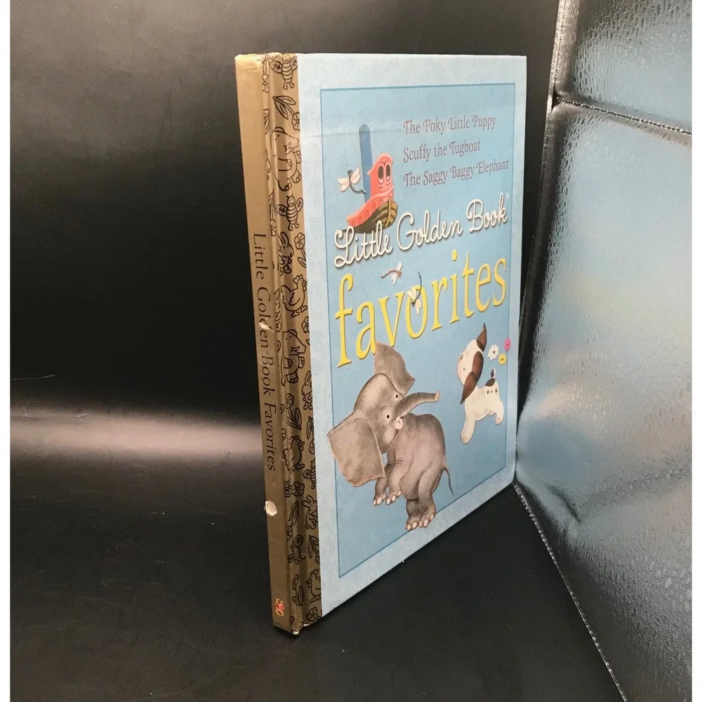 Little Golden Book‎ Favorites 2007 Hardcover Poky Little Puppy Scuffy Elephant
